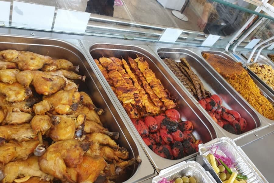 تصویر تجربه کترینگ گل مریم کیش